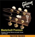 Gibson Masterbuilt Premium 80/20 Phosphor Bronze Acoustic Guitar Strings