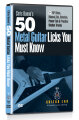 eMedia Guitar Lab 50 Metal Licks You Must Know Video