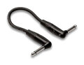 Hosa HGTRR Dual Right Angle Rean Pro Guitar Patch Cable