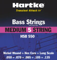 Hartke HSB550 Bass Strings (Medium 5-String)