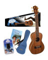 Lanikai LKPC Koa Concert Ukulele Pack
