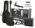 Epiphone "Goth" SG Electric Guitar Performance Pack