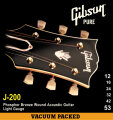 Gibson J200 Phosphor Bronze Acoustic Guitar Strings