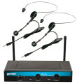 Gemini UHF216HL Dual Headset and Lavalier Wireless Microphone System