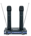 VocoPro VHF-3300 Dual Rechargable Handheld Wireless Microphone System