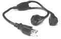 Hosa Grounded Power Extension Y-Cable