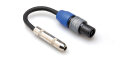 Hosa GSK116 Female TS 1/4" to Speakon Adapter