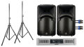 Mackie C300z and QSC GX3 Complete PA System