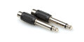 Hosa GPR101 RCA to TS 1/4" Adapter