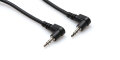 Hosa 1/8" Stereo TRS Interconnect Cable with Right-Angle Ends