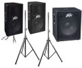 Peavey PV Full Range PA Speaker and Subwoofer System