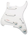 Lace Sensor Blue Silver Red Loaded Pickguard
