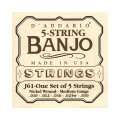 D'Addario J61 Nickel Banjo Strings (Medium, 10-23)