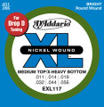 D'Addario EXL Nickel Wound Electric Guitar Strings