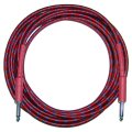 CBI Braided Instrument Cable (Red)