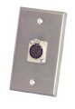 Pro Co WP1004 Wall Plate with Single Female XLR