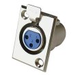 CBI XLR Female Panel Mount