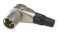 Neutrik NC3MRX Right Angle Male XLR Connector