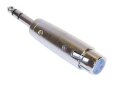 CBI XLR Female To 1/4" TRS Male Connector