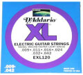 D'Addario EXL120 XL Electric Guitar Strings (Super Light, 9-42)