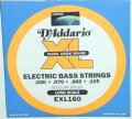 D'Addario EXL160 XL Nickel Wound Bass Strings (Regular, Long)