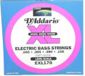 D'Addario EXL170 XL Nickel Wound Bass Strings (Soft, Long)
