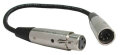 Hosa 5-Pin XLRM to 3-Pin XLRF DMX Cable