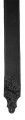 Franklin 3" Tooled Leather Guitar Strap
