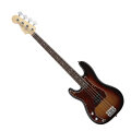 Fender American Standard Left-Handed Precision Bass with Case, Rosewood Fingerboard