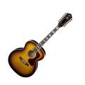 Guild F-412 Jumbo Acoustic Guitar, with Case, 12-String