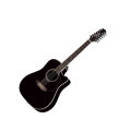 Takamine EF381SC 12-String Dreadnought Cutaway Acoustic-Electric Guitar (with Case)