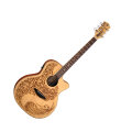 Luna Henna Paradise Spruce Acoustic-Electric Guitar