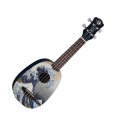 Luna UKEGWS Great Wave Soprano Ukulele with Gig Bag