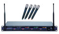 VocoPro UHF-5800 4-Channel Handheld Wireless Microphone System