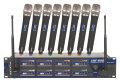 VocoPro UHF-8800 8-Channel UHF Handheld Wireless Microphone System