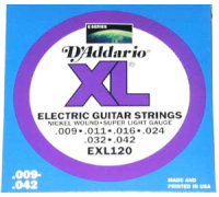 D'Addario EXL120 Guitar Strings