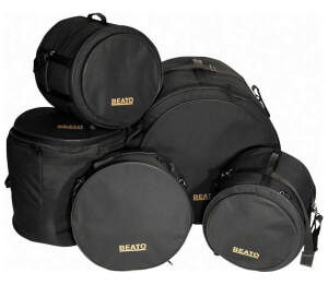 Beato Pro-3 Elite 5-Piece Standard Drum Bag Set
