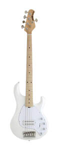 Music Man StingRay H 5-String Electric Bass (Maple, with Case)