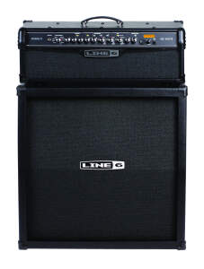 Line 6 Spider IV Guitar Amplifier Half Stack, with HD150 MKII and Spider 412 Cabinet