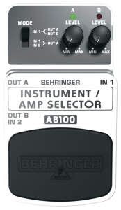 Behringer AB100 Universal A/B Switch Pedal