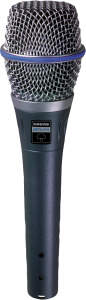 Shure Beta 87A Supercardioid Condenser Microphone