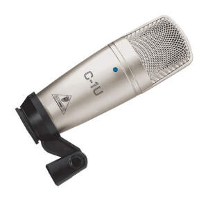 Behringer C-1U Studio Condenser Microphone with USB Interface
