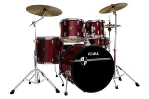Tama Imperialstar Accel-Driver Drum Set with Meinl Cymbals