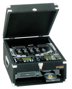 Gemini MRC2 Carpeted Rack Mixer Case 10 Up 2 Down