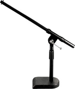 On-Stage MS7920B U Base Amplifier/Kick Drum Boom Microphone Stand