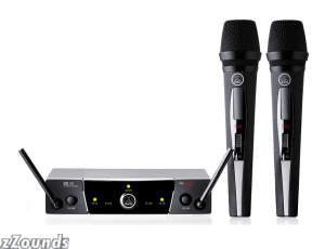 AKG WMS40 Pro Dual Vocal UHF Diversity Handheld Wireless System