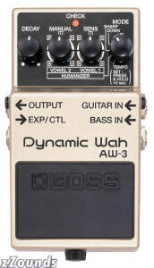 Boss AW-3 Dynamic Wah Guitar and Bass Wah Effects Pedal with Humanizer