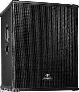 Behringer B1800X PRO Eurolive Professional Subwoofer (1600 Watts, 1x18 in.)