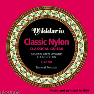 D'Addario EJ27N Normal Tension Classical Guitar Strings