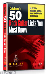 eMedia 50 Rock Guitar Licks You Must Know Video